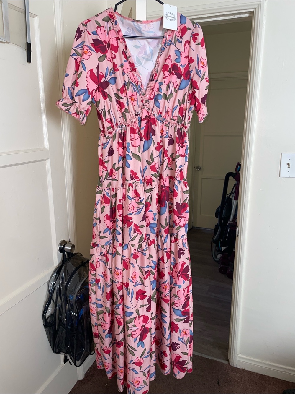 Floral V-Neck Dress
